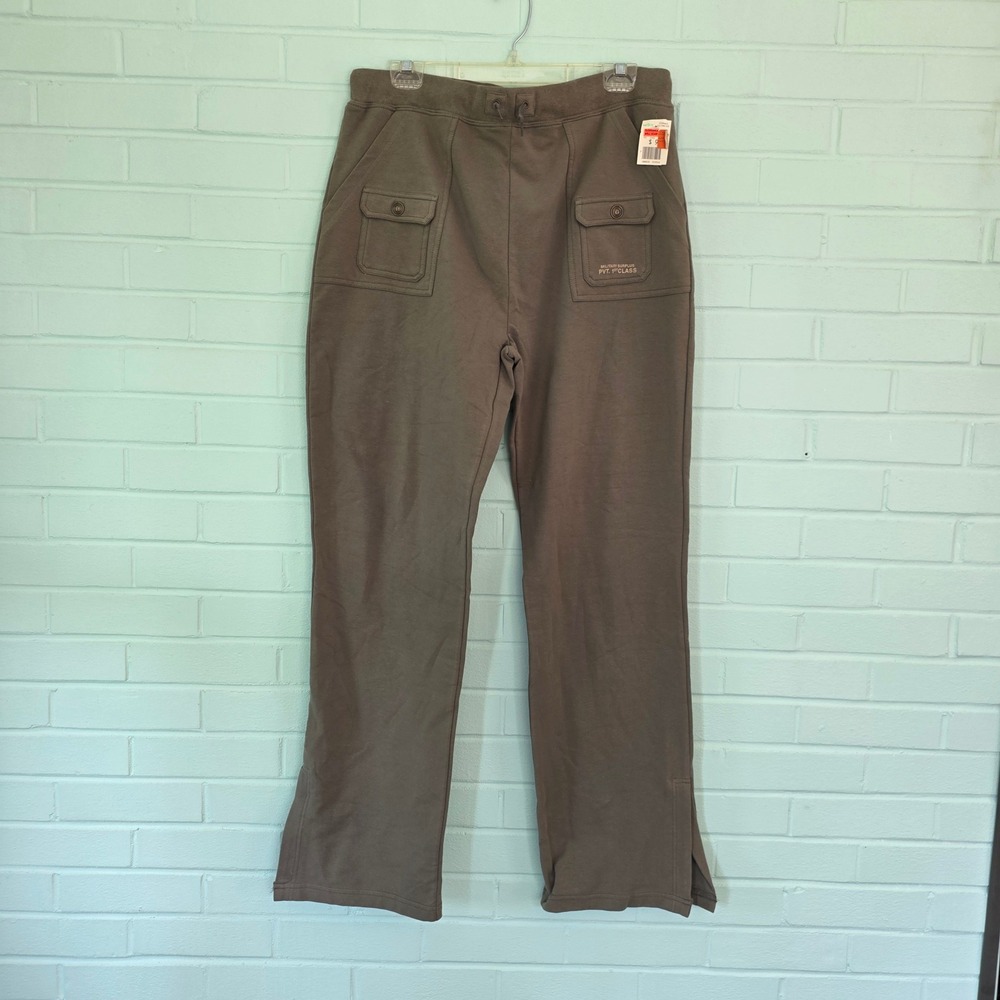 Emergency Exit Military Surplus Pvt 1st Class Sweatpants trouser Olive Green XL